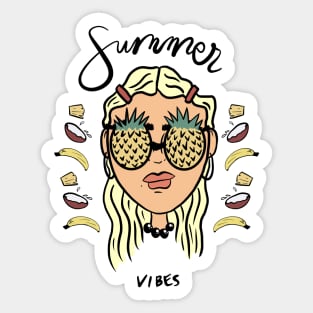 Summer Vibes Sticker